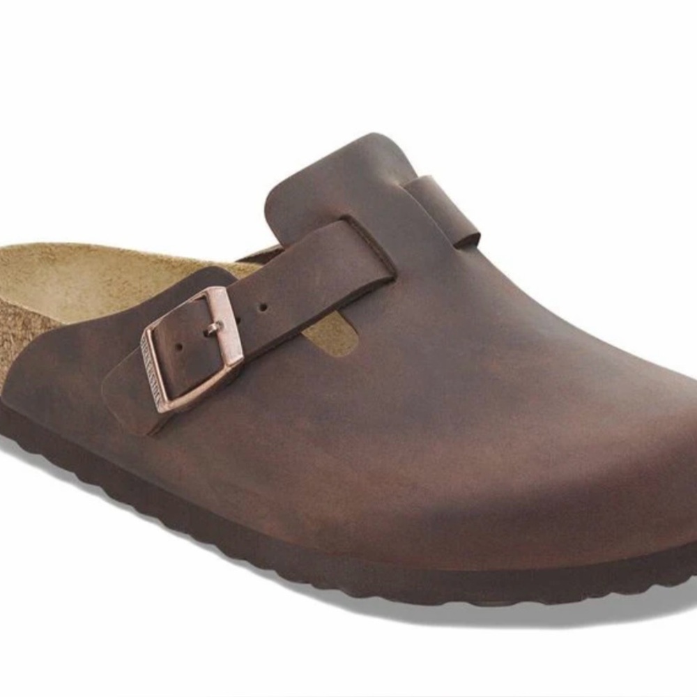 BIRKENSTOCK BOSTON Habana oiled leather-size: 
EU:37 US:6.5 Soft Footbed. NIB! - Picture 4 of 13
